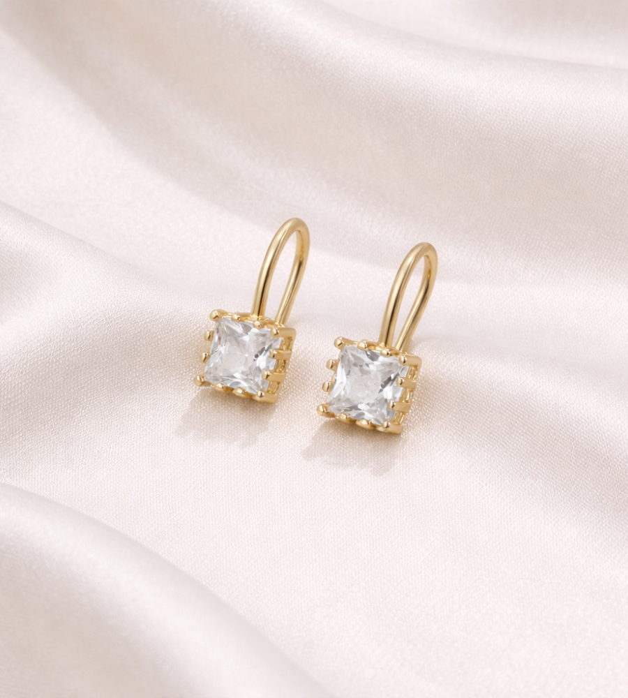 Piper Crystal Drop Earrings