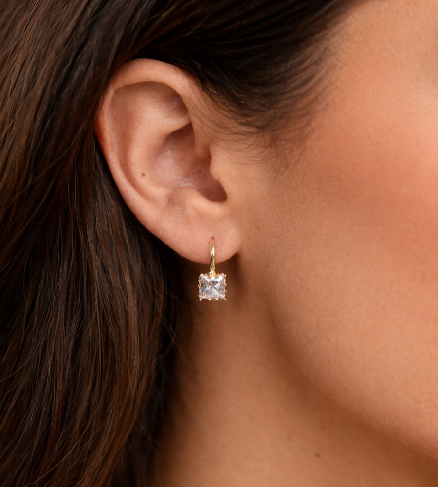 Piper Crystal Drop Earrings