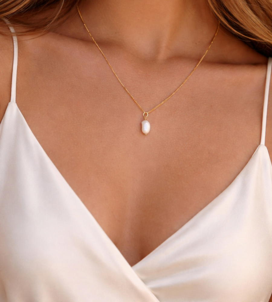 Baroque Pearl Pendant