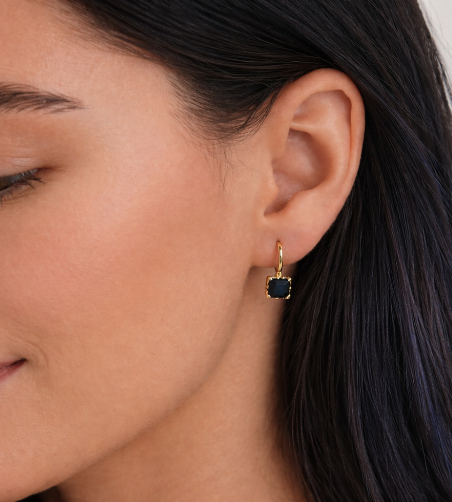 Piper Crystal Drop Earrings