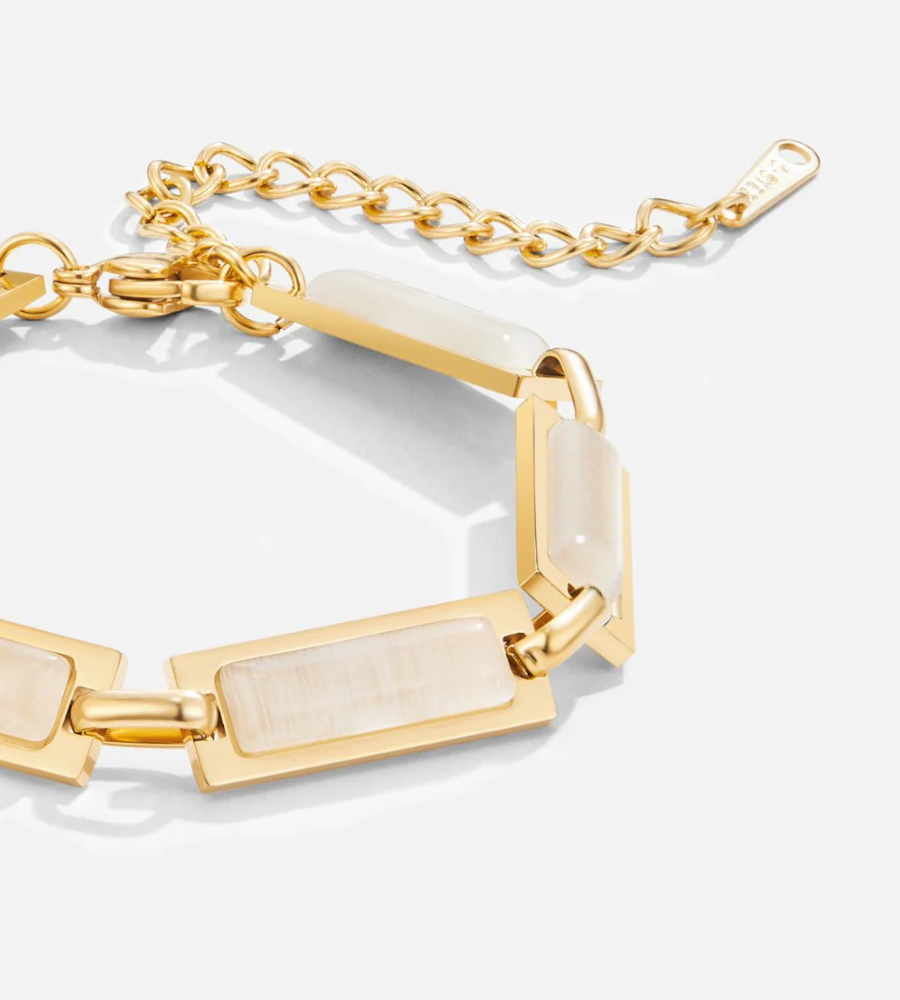 Opal Baguette Bracelet