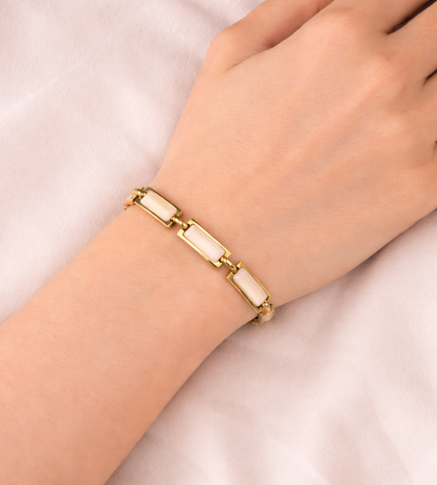 Opal Baguette Bracelet