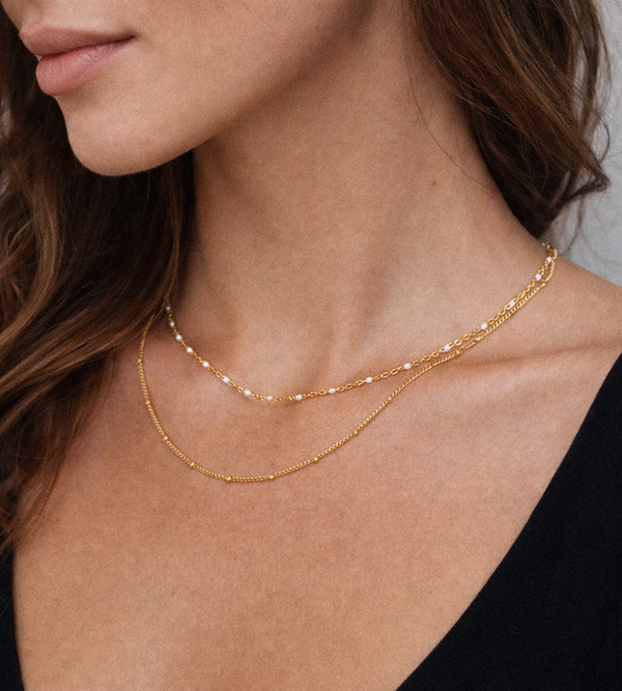 Double Beaded Choker