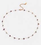 Amethyst Bead Necklace - Mireva Jewelry