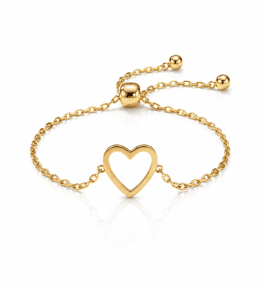 Amore Matching Hearts Bracelet - Mireva Jewelry