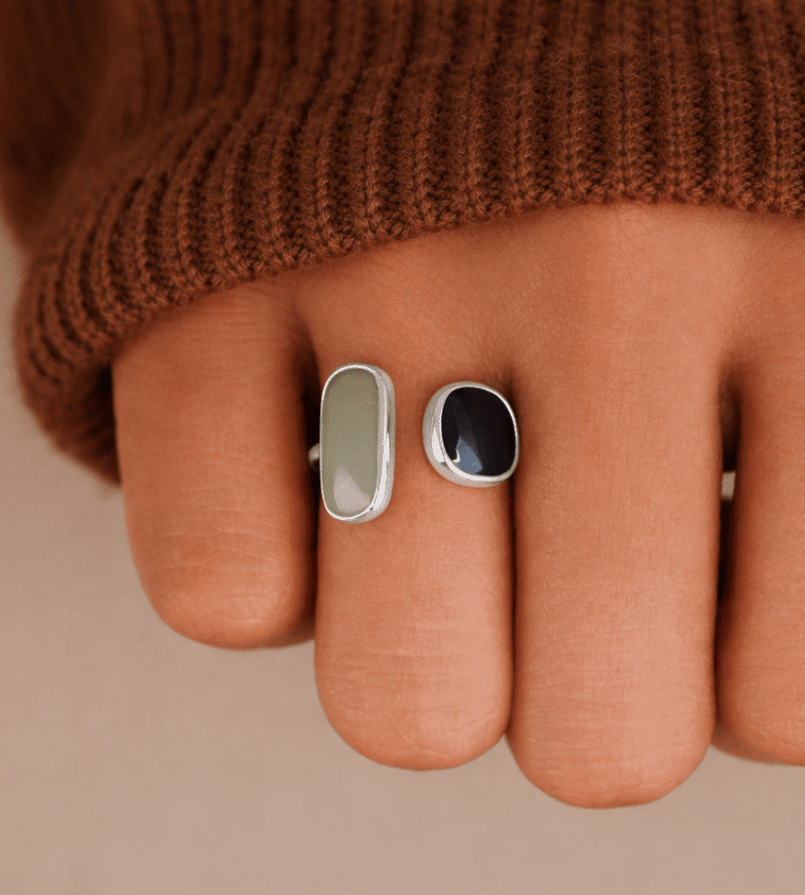 Aqua Wrap Ring - Mireva Jewelry