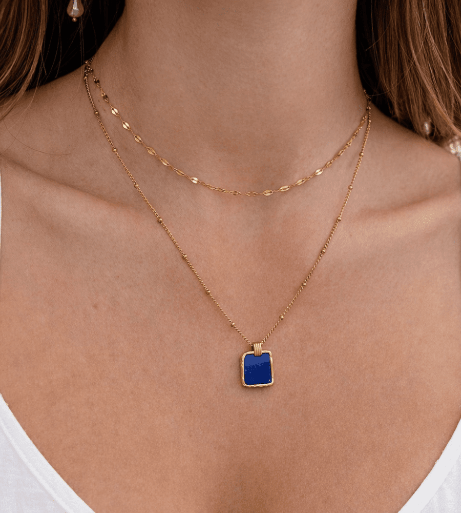 Astoria Stone Necklace - Mireva Jewelry