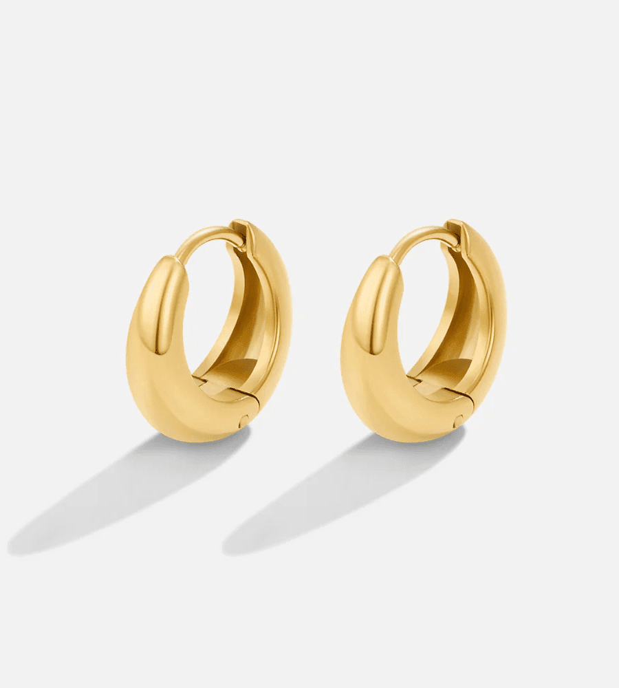 Audrey Hoop Earrings - Mireva Jewelry