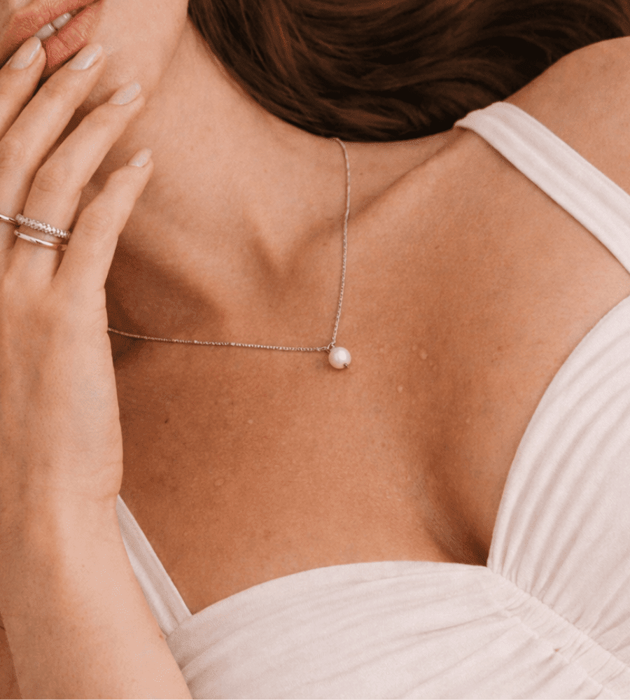 Baroque Pearl Pendant - Mireva Jewelry