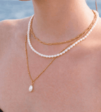Baroque Pearl Pendant - Mireva Jewelry