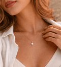 Baroque Pearl Pendant - Mireva Jewelry