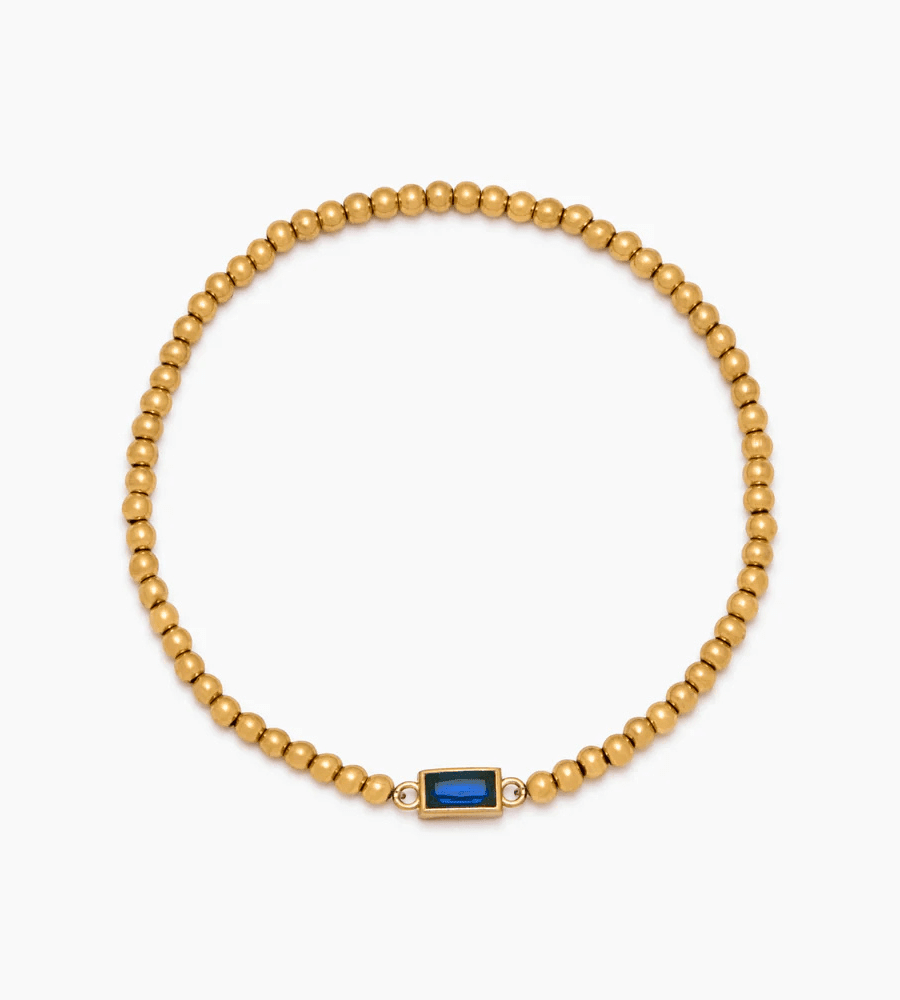 Beaded Birthstone Bracelet - Mireva Jewelry