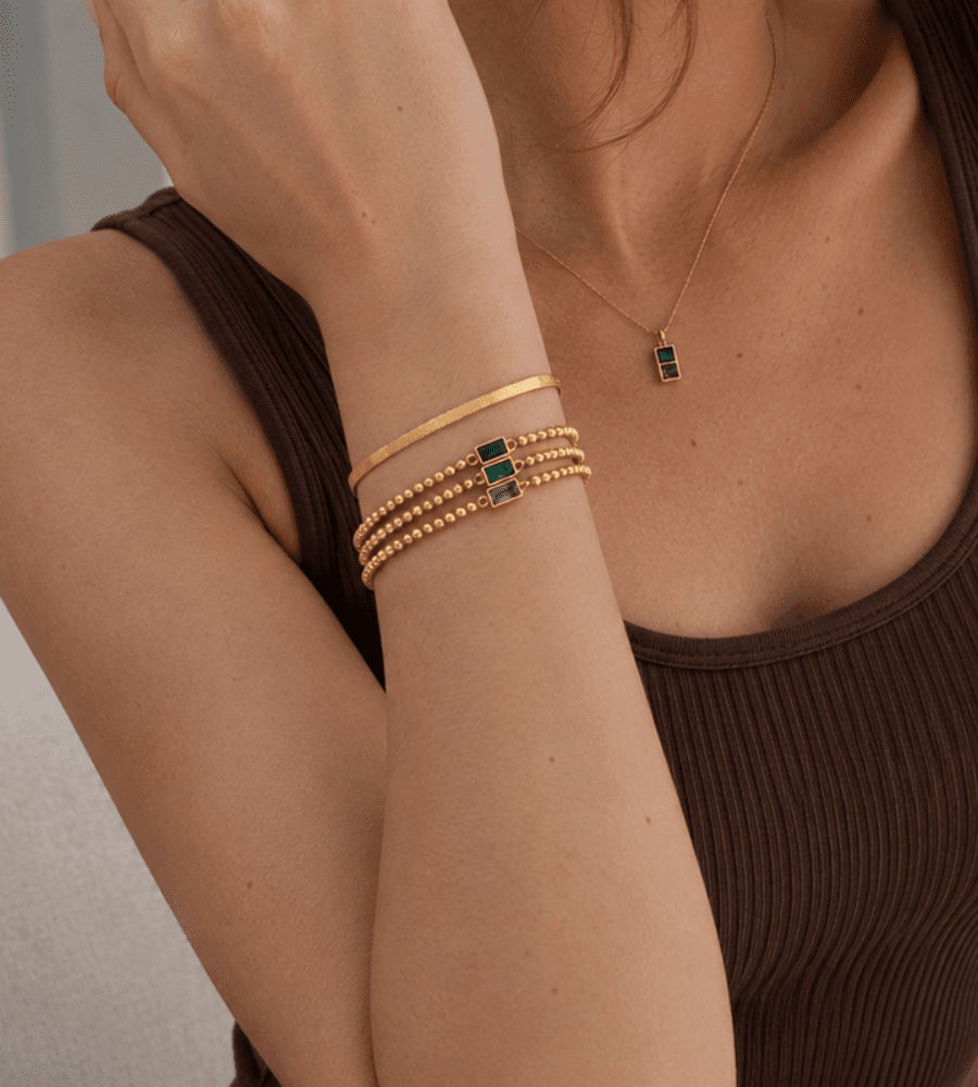Beaded Birthstone Bracelet - Mireva Jewelry