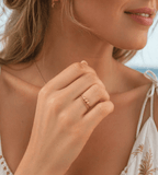 Beaded Fidget Ring Set - Mireva Jewelry