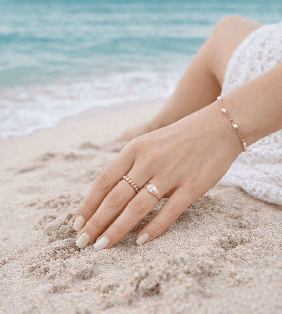 Beaded Ring - Mireva Jewelry