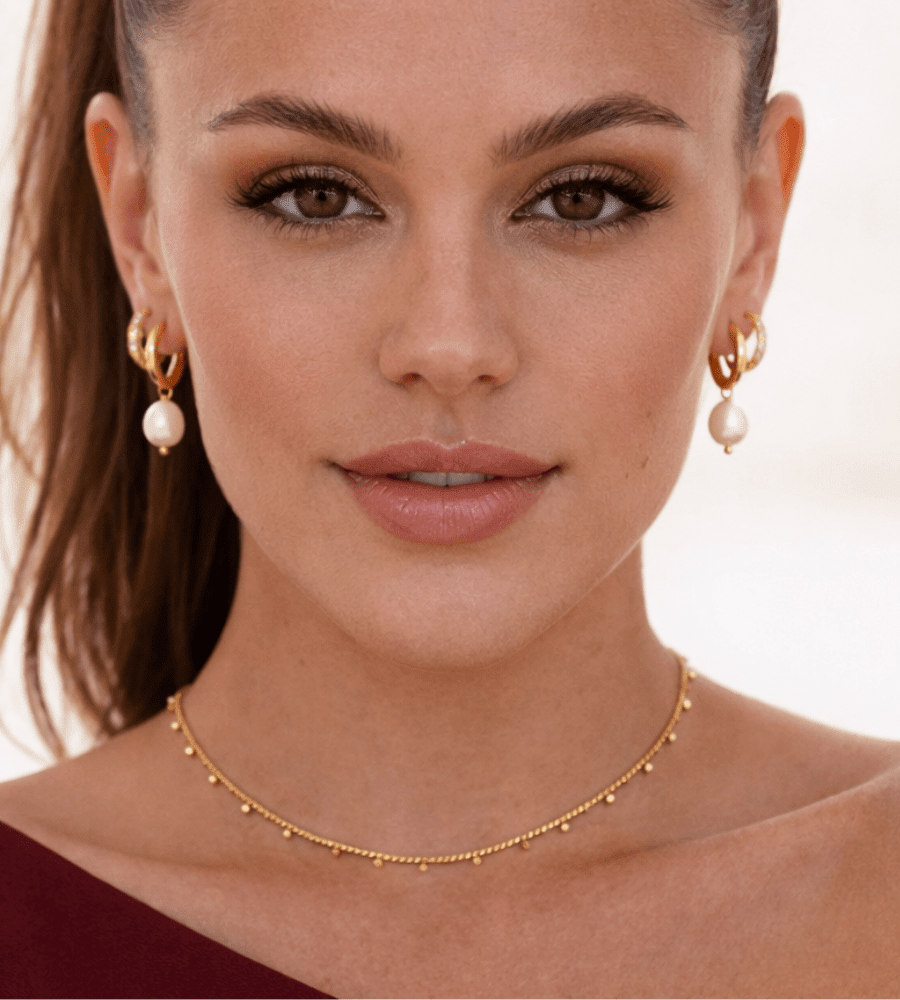 Bella Hoop Earrings - Mireva Jewelry