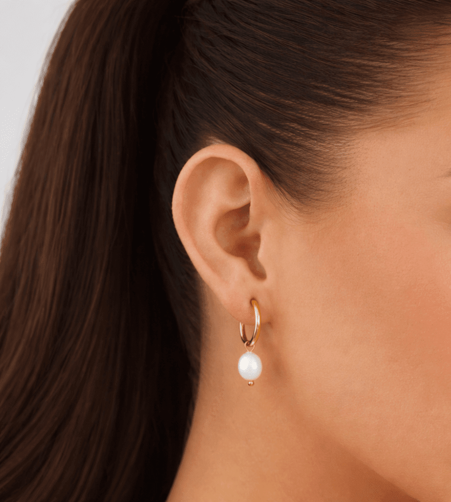 Bella Hoop Earrings - Mireva Jewelry