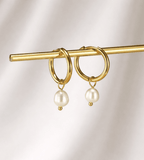 Bella Hoop Earrings - Mireva Jewelry