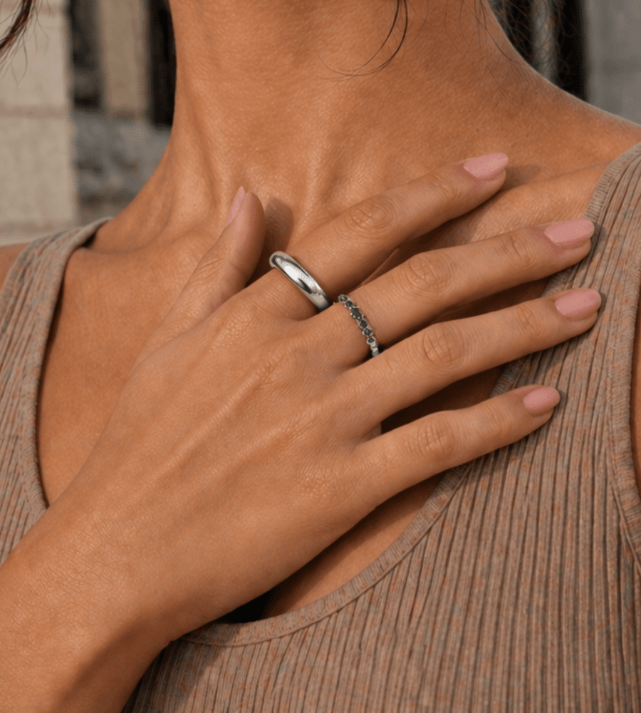 Belle Birthstone Ring - Mireva Jewelry