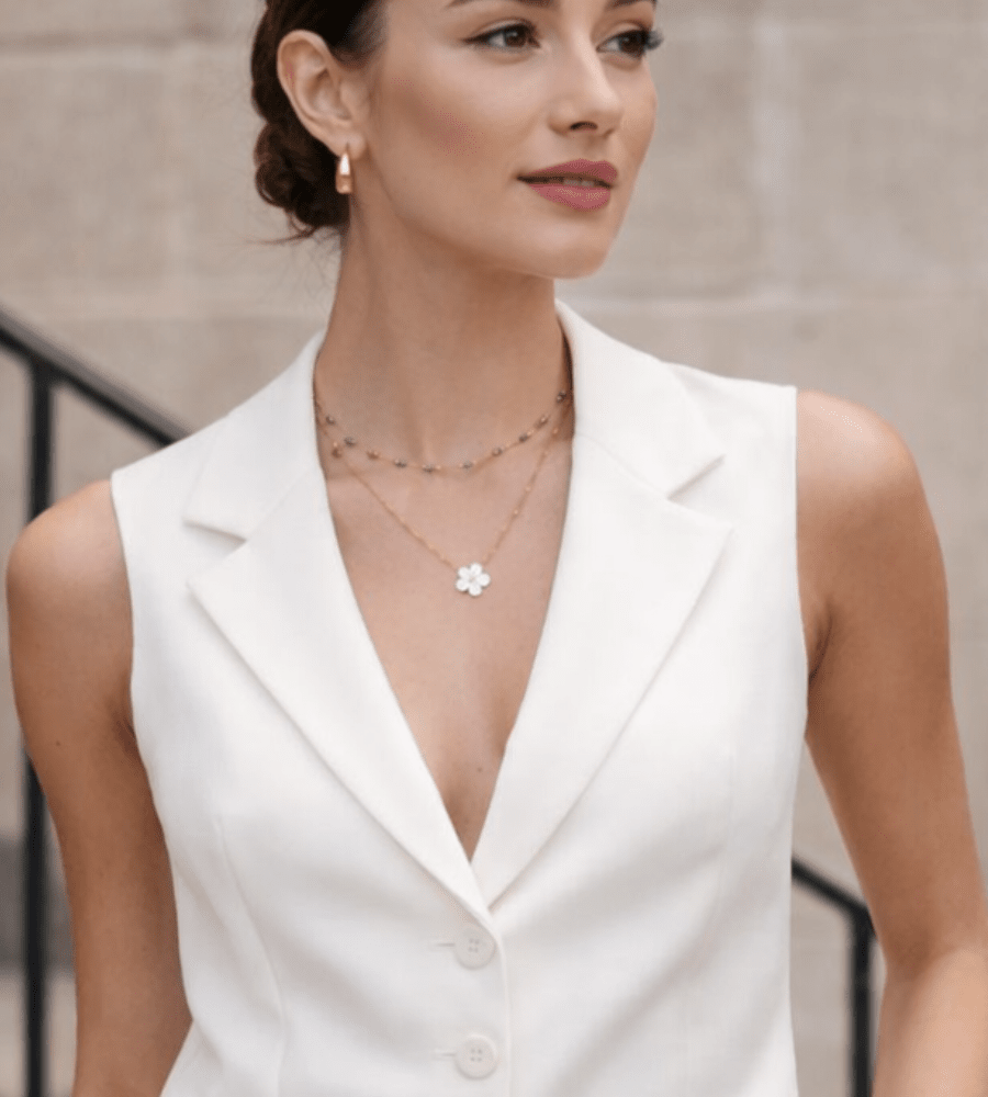 Blossom Flower Necklace - Mireva Jewelry
