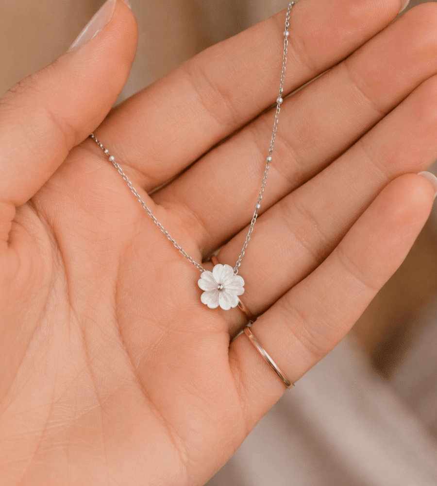 Blossom Flower Necklace - Mireva Jewelry