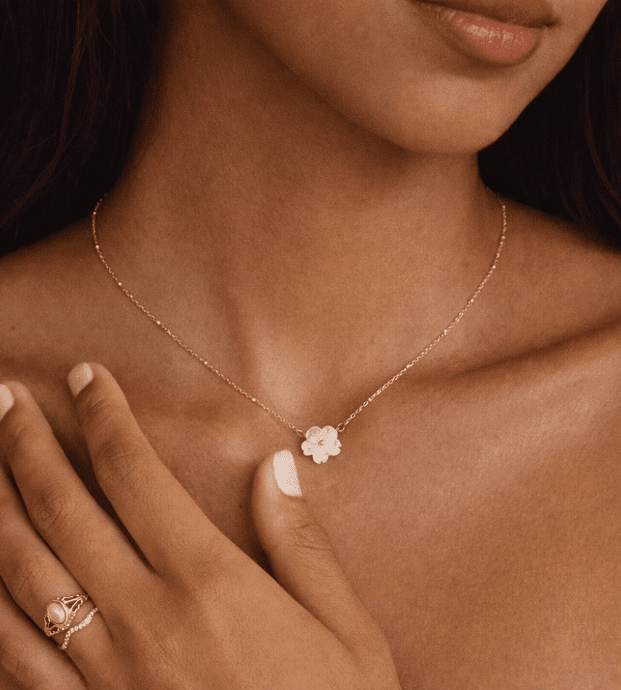 Blossom Flower Necklace - Mireva Jewelry