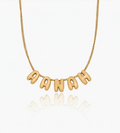 Bubble Name Necklace - Mireva Jewelry