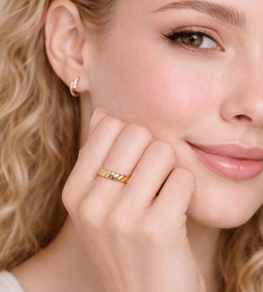 Calira Infinity Ring - Mireva Jewelry