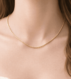 Calvi Rope Necklace - Mireva Jewelry