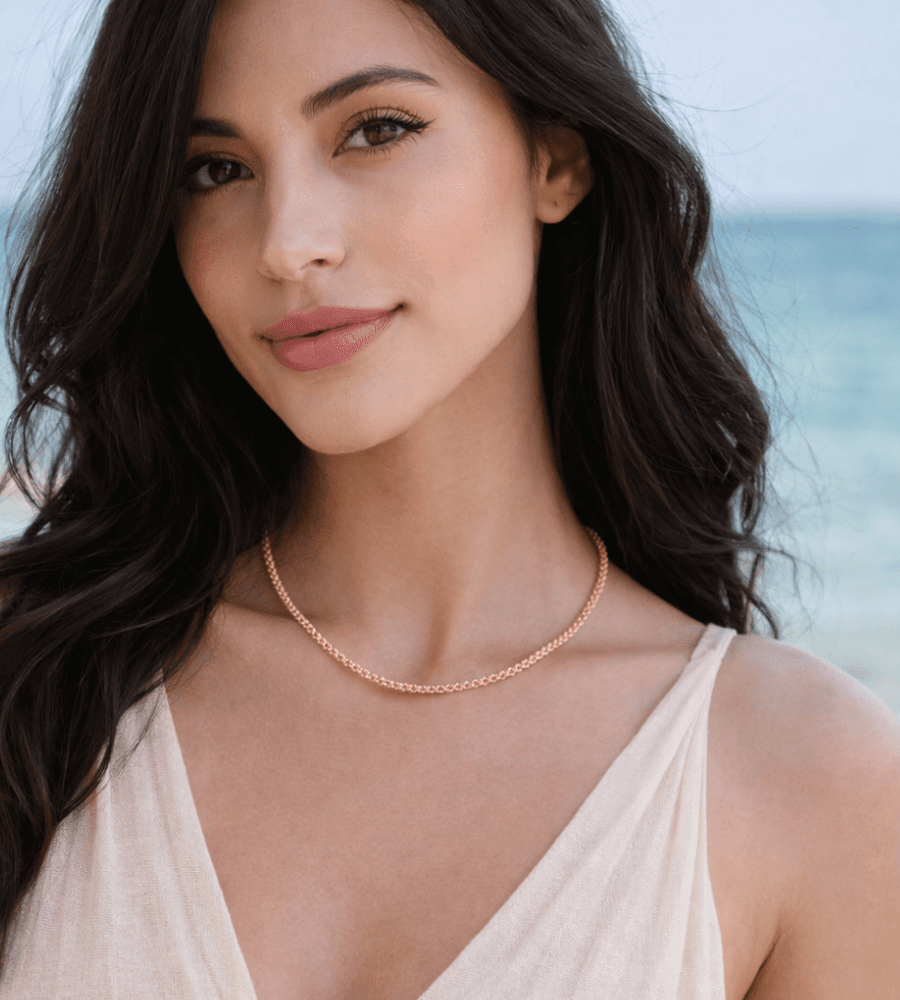 Calvi Rope Necklace - Mireva Jewelry