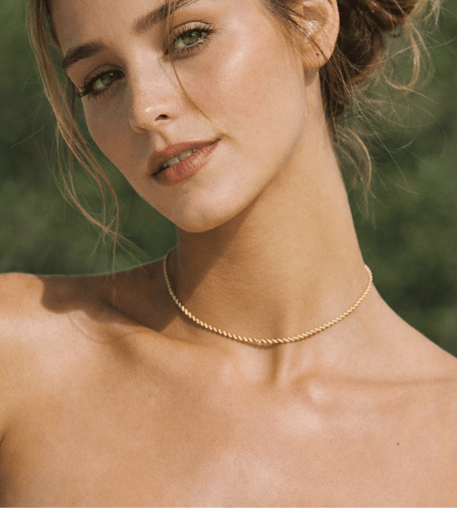 Calvi Rope Necklace - Mireva Jewelry