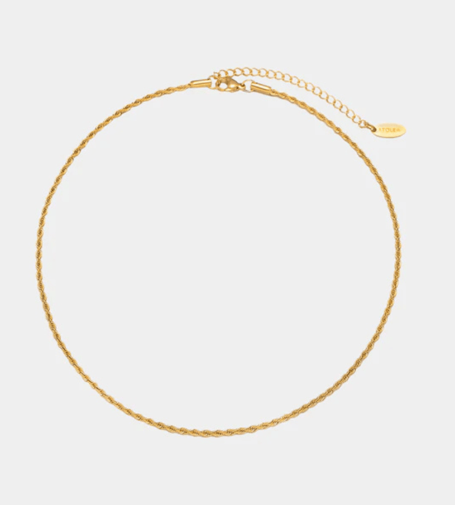 Calvi Rope Necklace - Mireva Jewelry