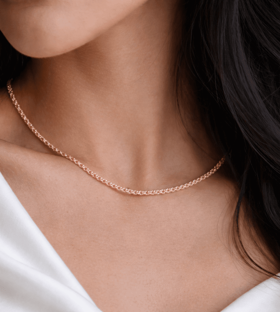 Calvi Rope Necklace - Mireva Jewelry