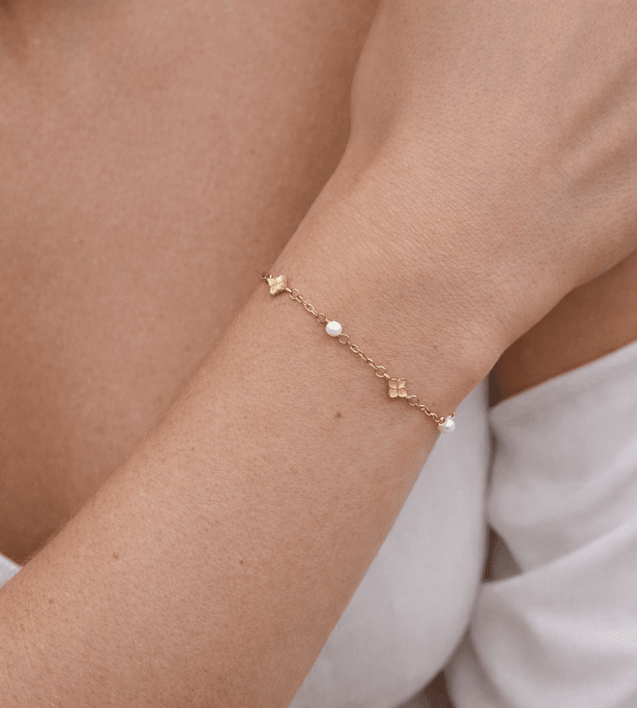 Camila Petal Bracelet - Mireva Jewelry