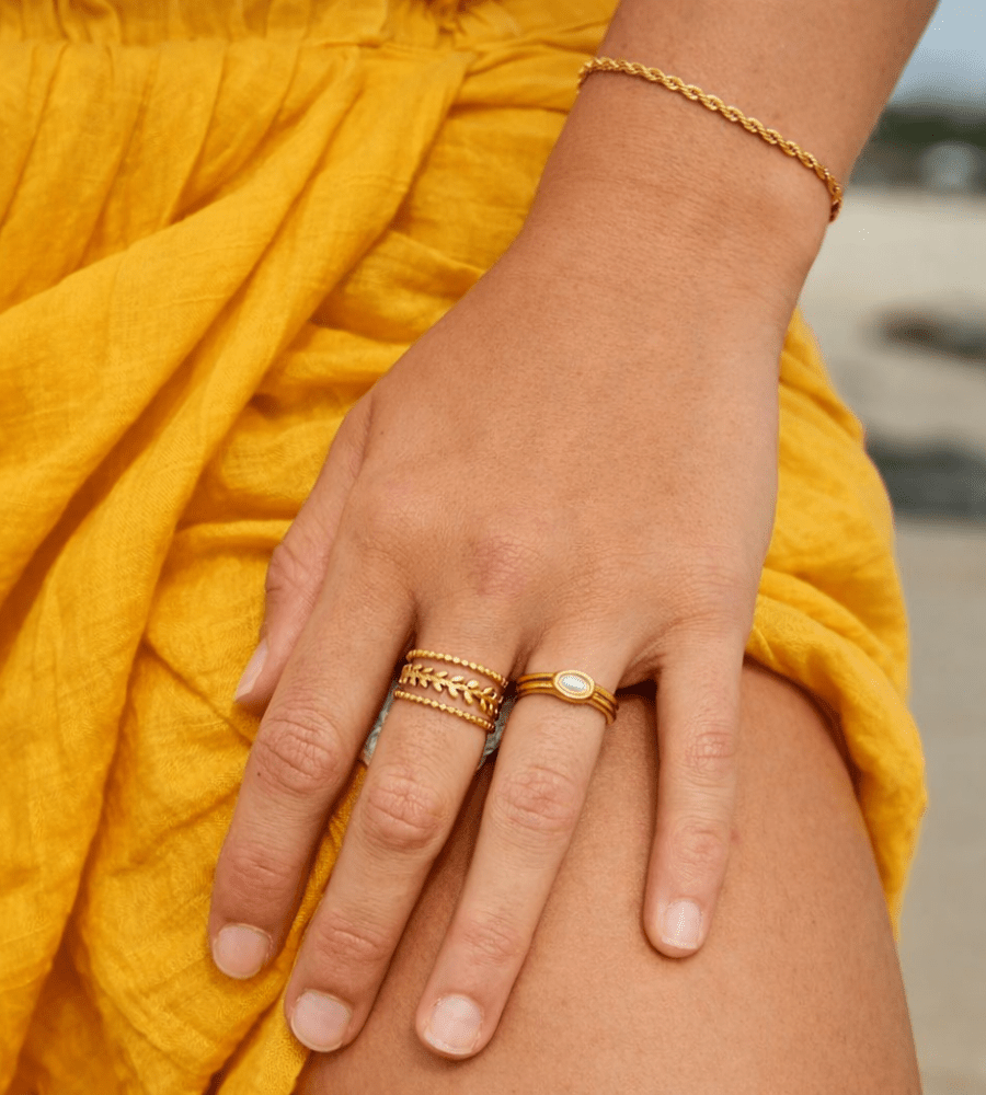 Chunky Pearl Ring - Mireva Jewelry
