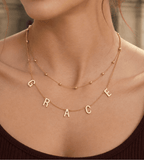 Classic Custom Name Necklace - Mireva Jewelry