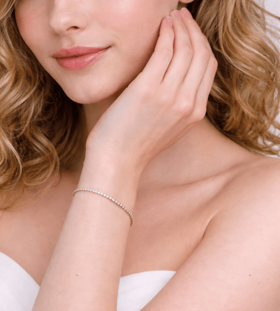 Cordelia Tennis Bracelet - Mireva Jewelry