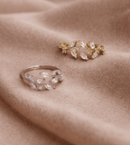 Crystal Vine Ring - Mireva Jewelry