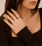 Curb Chain Ring - Mireva Jewelry