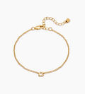 Cursive Initial Bracelet - Mireva Jewelry