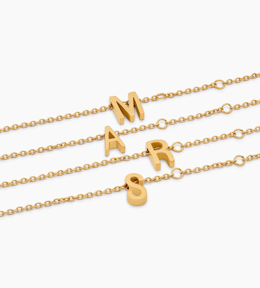 Custom Dainty Charm Bracelet - Mireva Jewelry