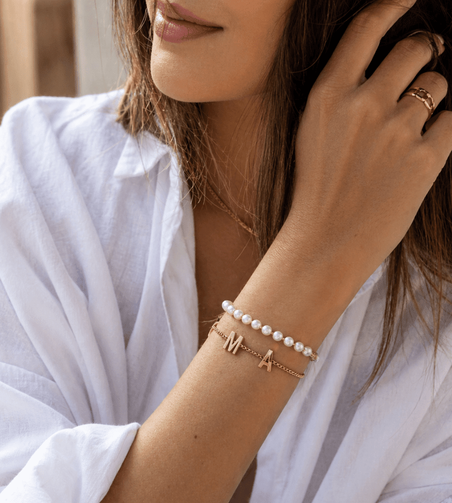 Custom Name Bracelet - Mireva Jewelry
