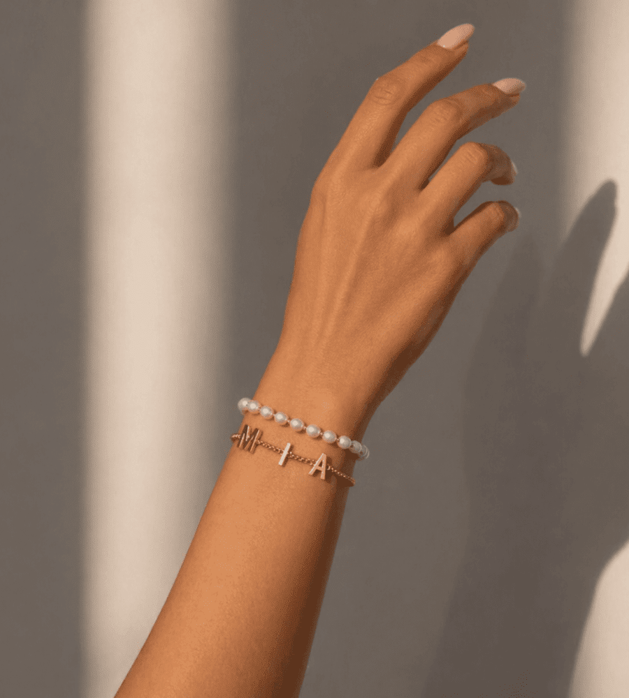Custom Name Bracelet - Mireva Jewelry