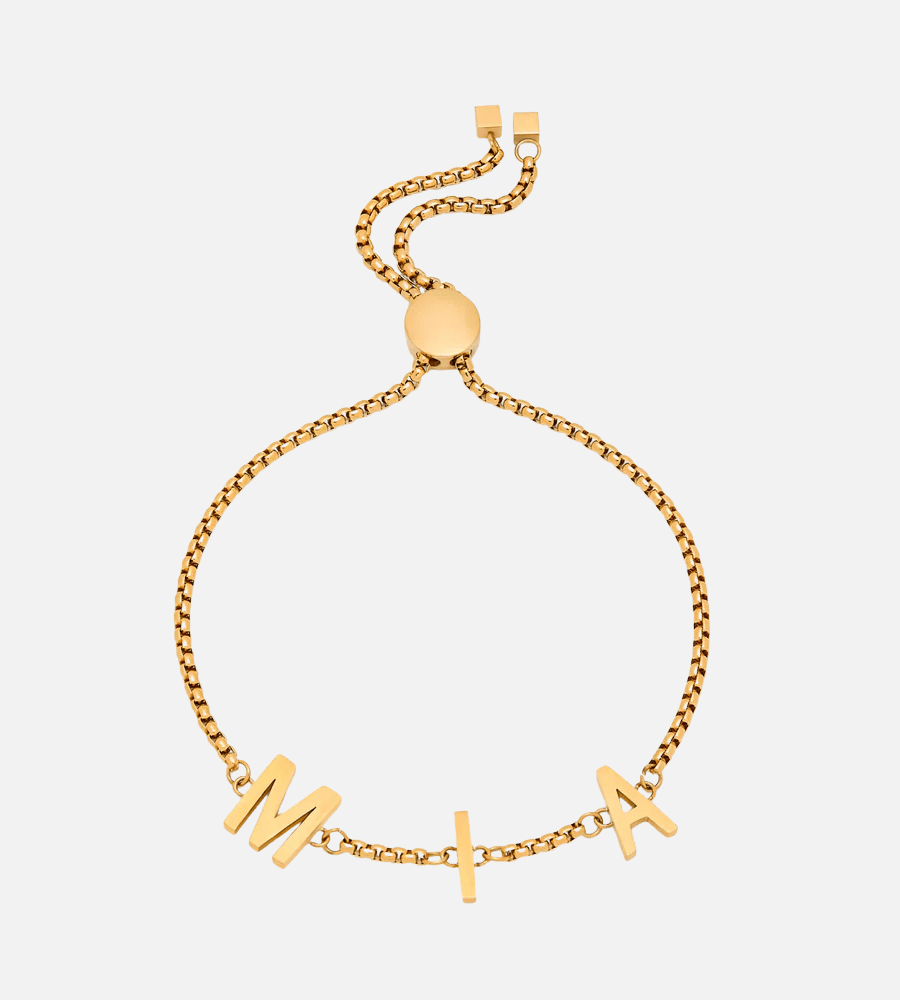 Custom Name Bracelet - Mireva Jewelry