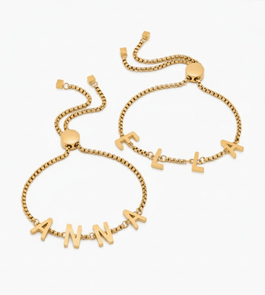 Custom Name Bracelet - Mireva Jewelry