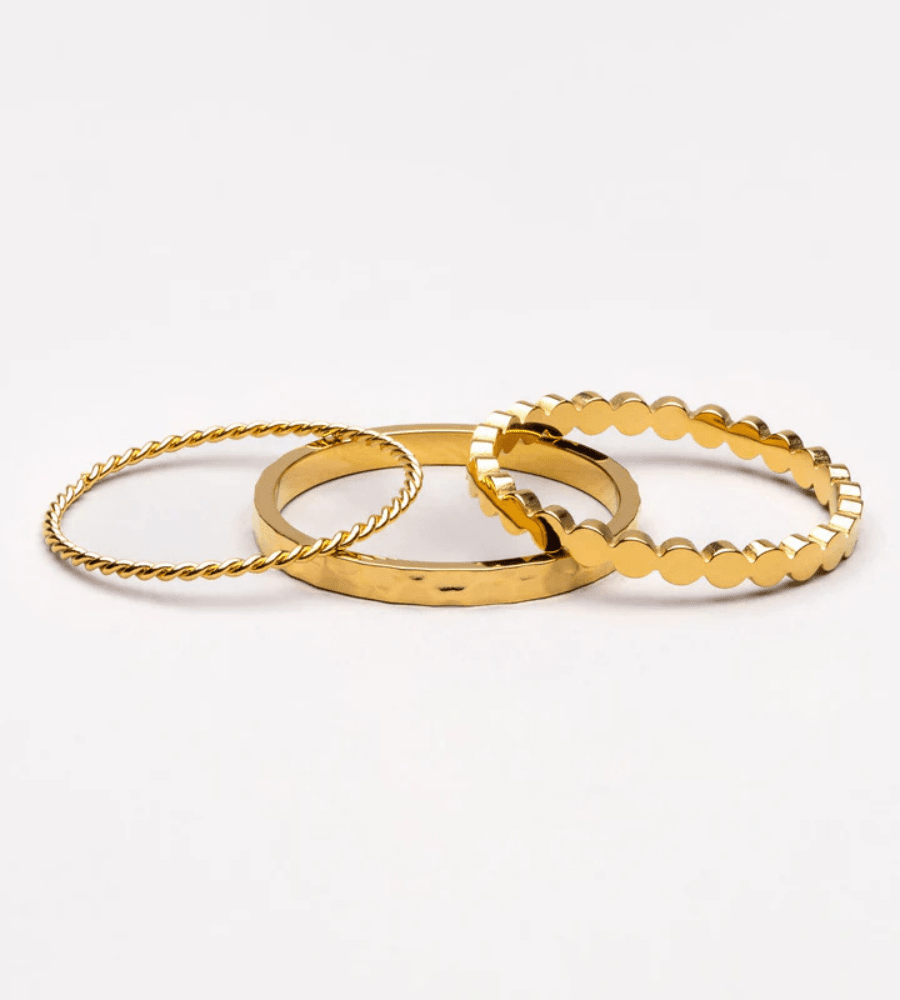 Daily Rings Set - Mireva Jewelry