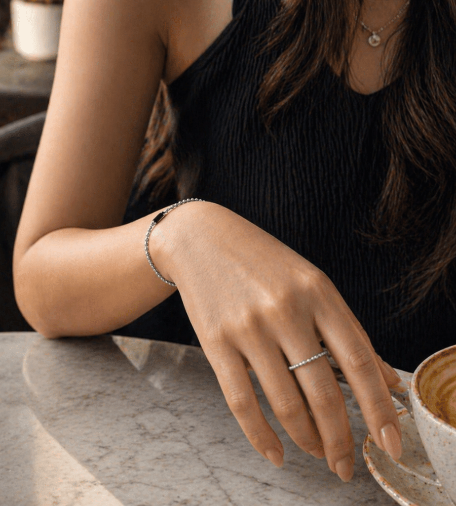 Dainty Braided Stacking Ring - Mireva Jewelry