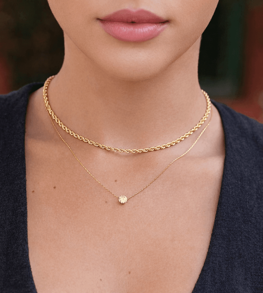 Dainty Crystal Necklace - Mireva Jewelry