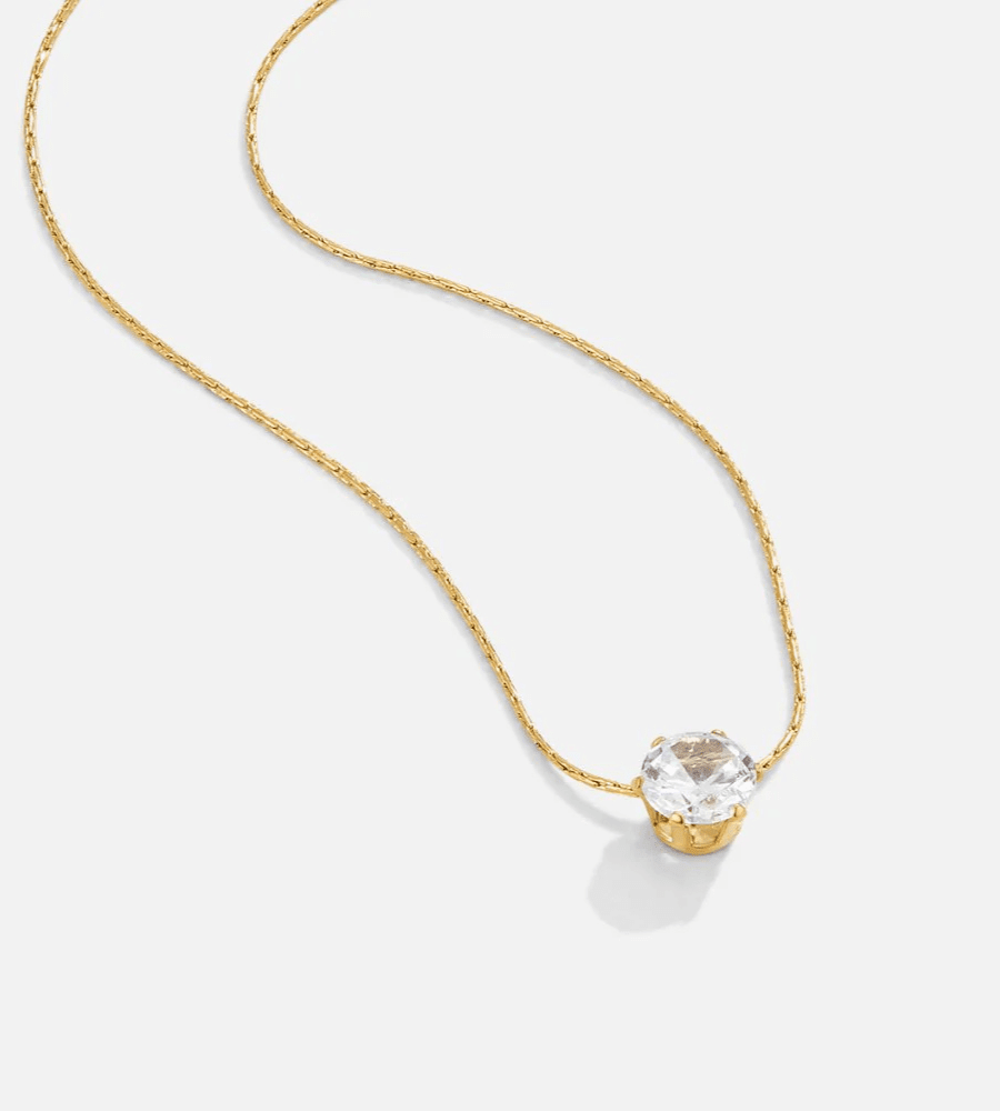 Dainty Crystal Necklace - Mireva Jewelry