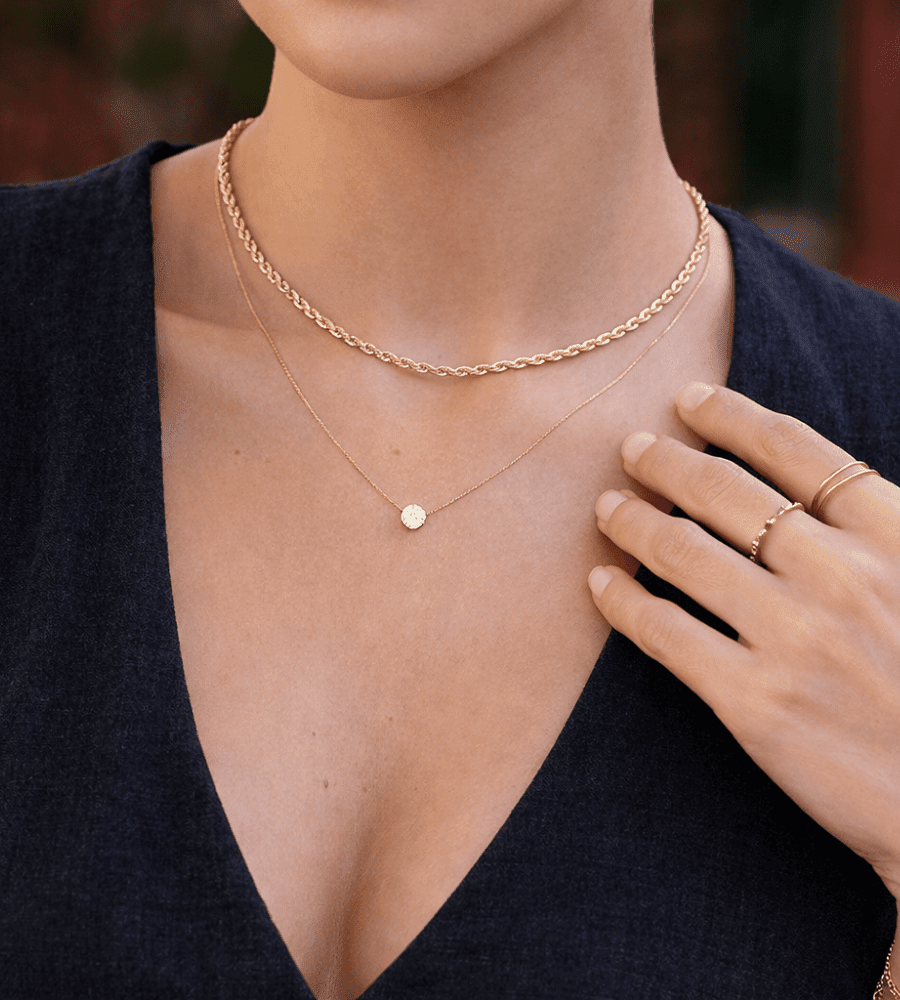 Dainty Crystal Necklace - Mireva Jewelry